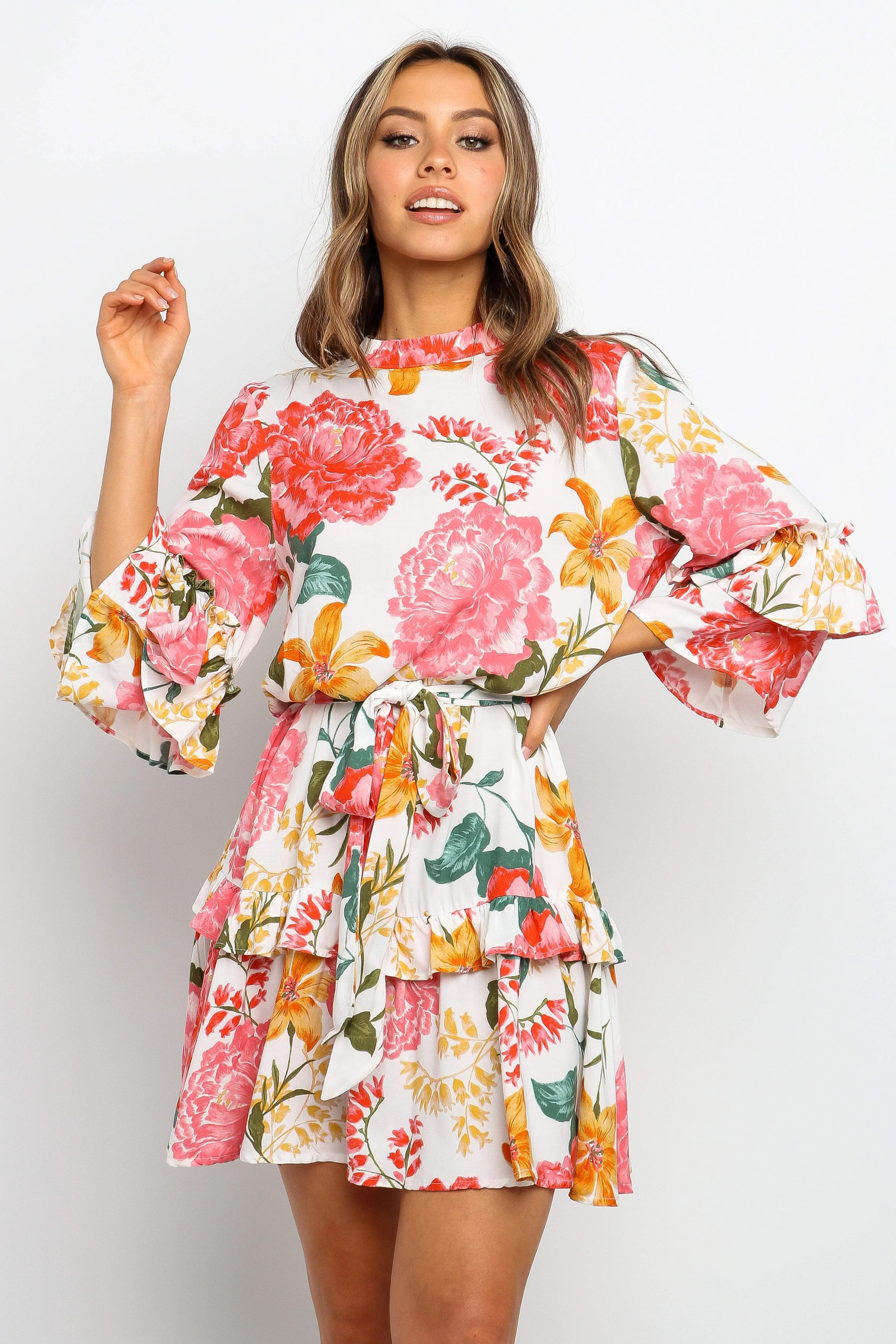 Peta Dress - White | Petal & Pup (US)