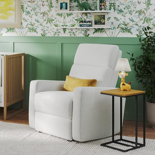 Nurture& The Glider Plus - Premium Nursery Power Recliner | Swivel Chair with Adjustable Head Support and Adjustable Lumbar Support | Built-in USB - The Ultimate Comfort for Nursing, Relaxing (Boucle) | Amazon (US)