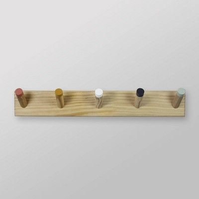 Painted Wood Hooks  - Pillowfort&#8482; | Target
