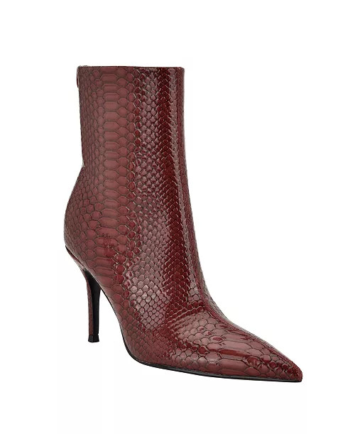 GUESS Women's Gomora Pointed Toe Stiletto Booties - Macy's | Macy's