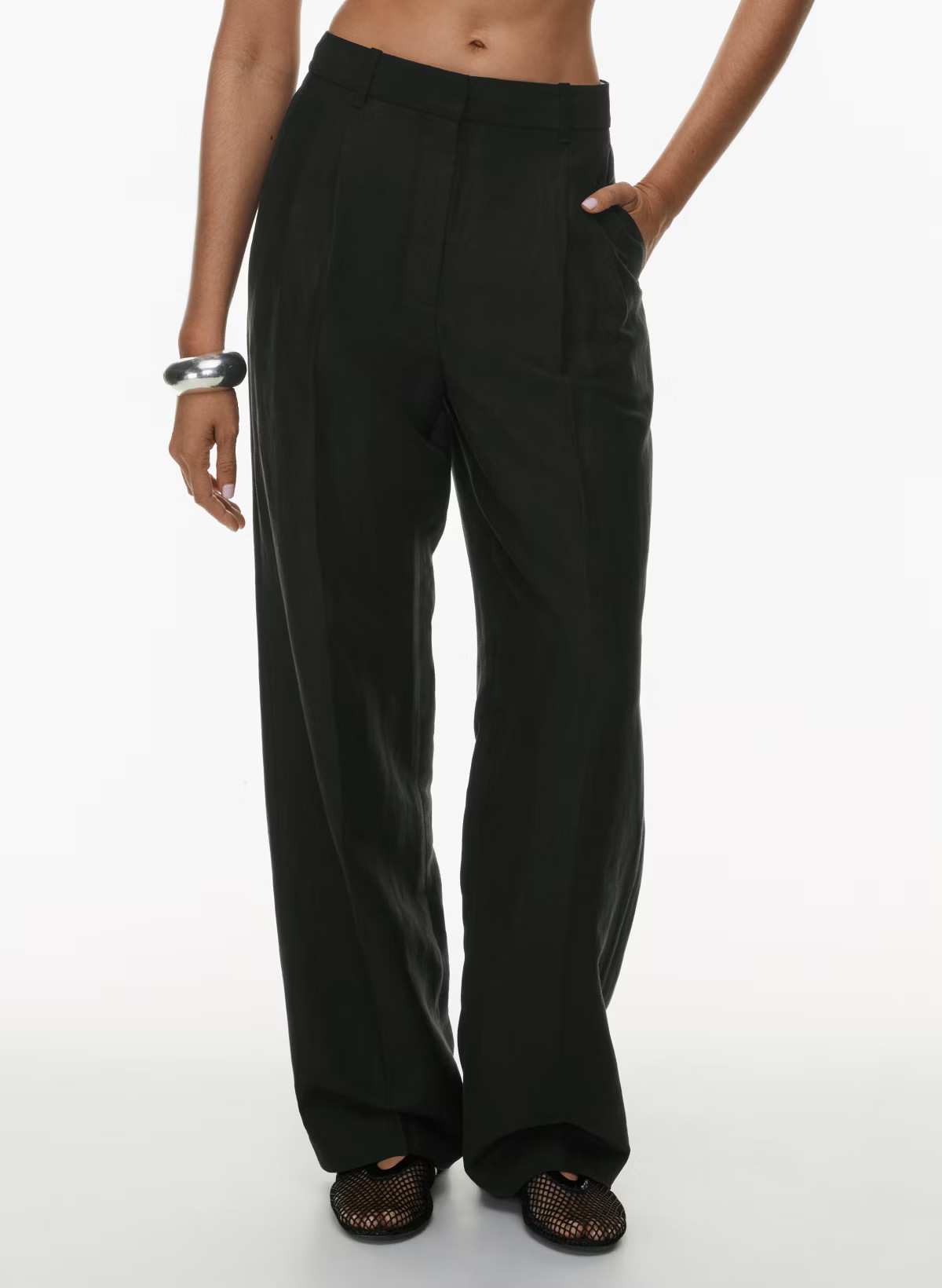 THE EFFORTLESS PANT™ LINEN | Aritzia