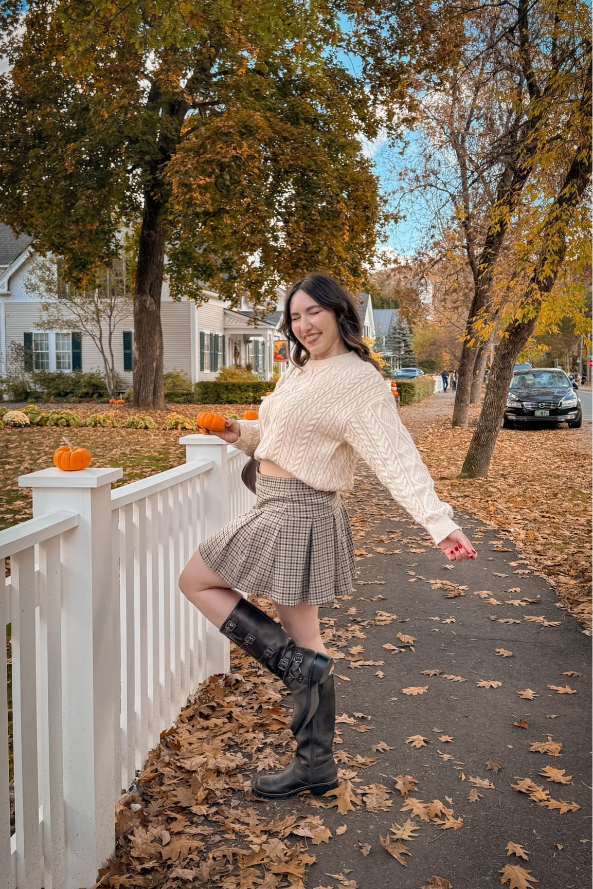 Fall in Woodstock, VT 🍂🥰 

#LTKSeasonal #LTKFindsUnder100 #LTKTravel