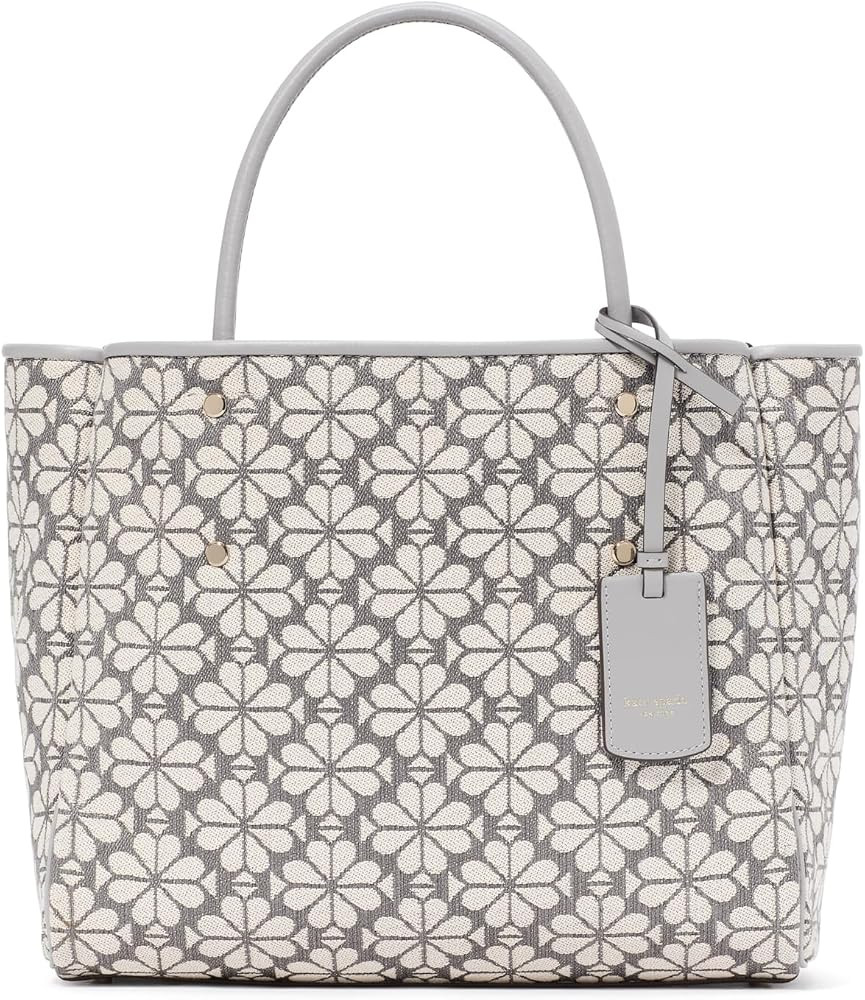 kate spade new york Women's Spade Flower Jacquard Medium Open Tote | Amazon (US)