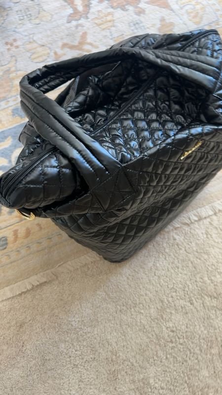 Recently ordered this Amazon quilted puffer tote! I think it’s going to be a great carry-on option. Reviews say it is very similar and great quality compared to a much more expensive one that cost over $200. I’m excited to see it! 

Carry on tote. Amazon fashion. Amazon find. LTK under 50. 