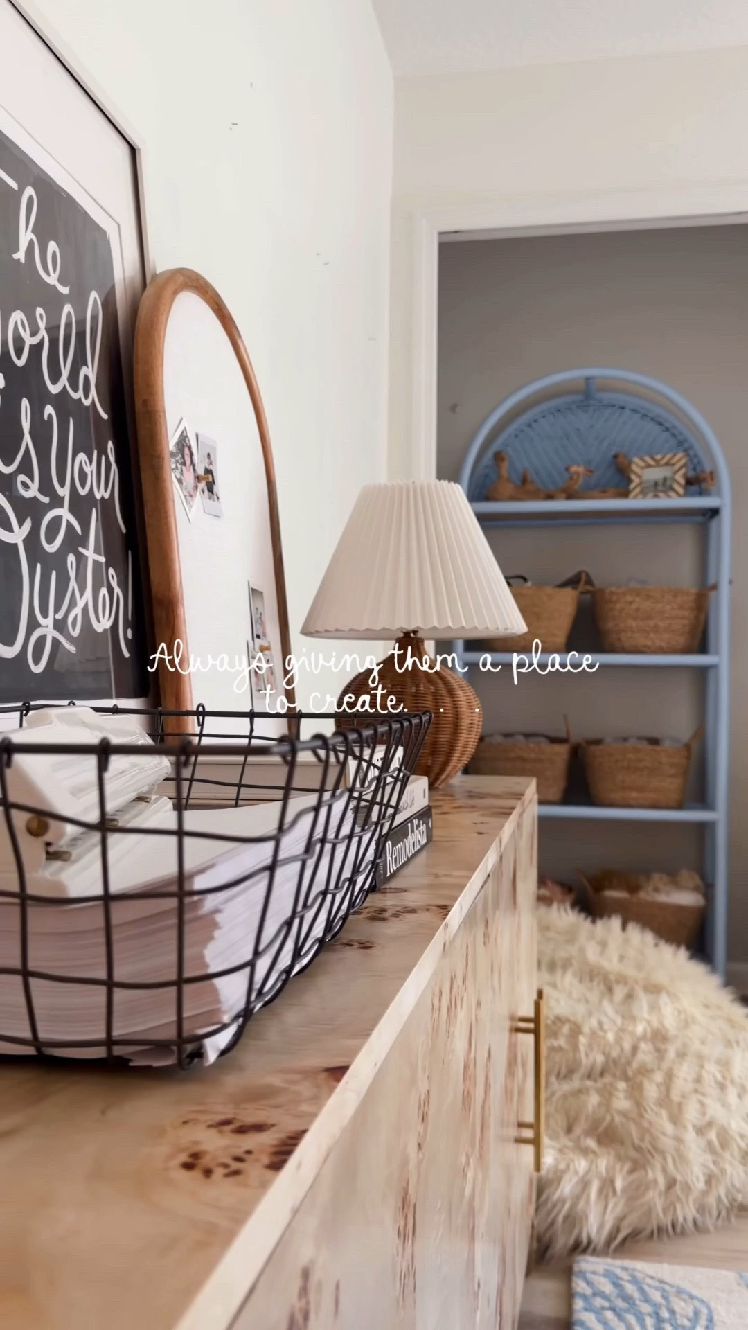 Coastal bunk room and craft storage

#LTKHome #LTKmomlife #LTKKids