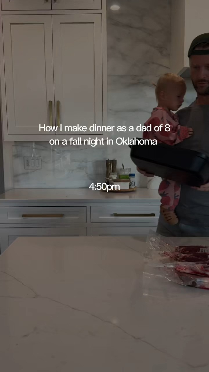 Make dinner with me.  

 

#LTKdayinmylife #LTKFamily #LTKMens