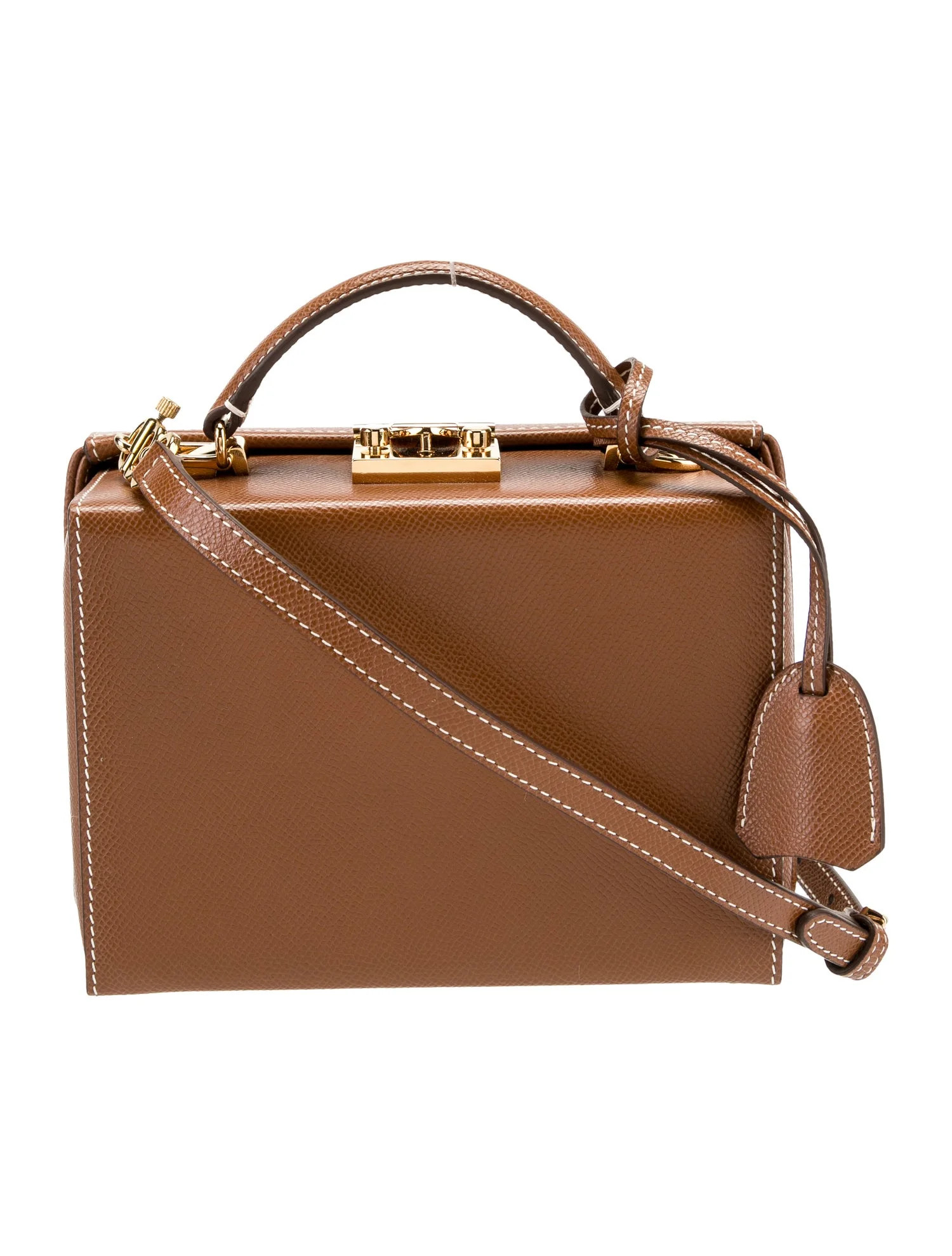 Leather Top Handle Bag | The RealReal