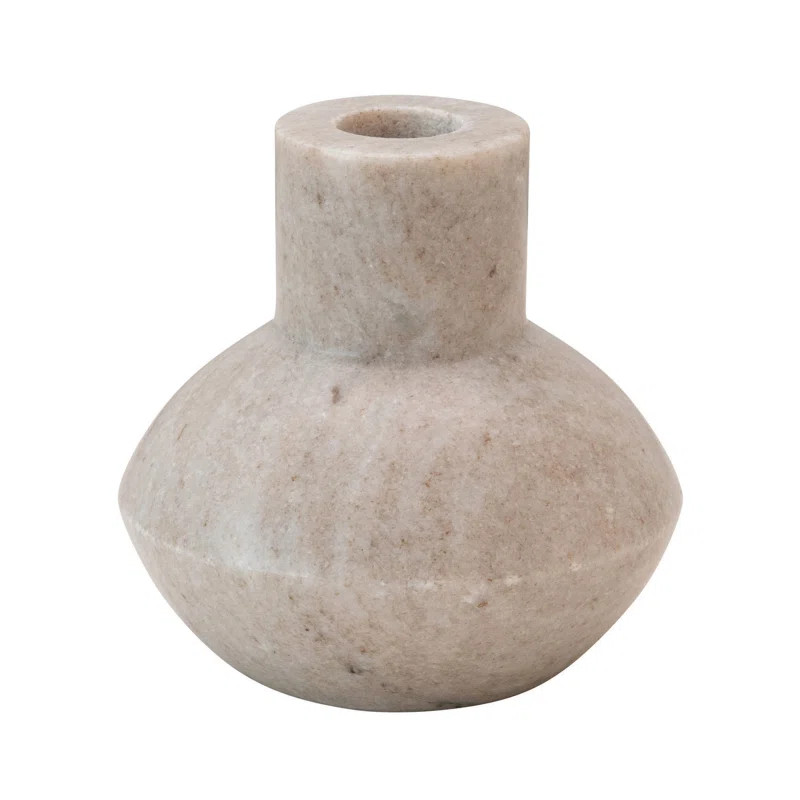 4" Stone Tabletop Candlestick | Wayfair North America