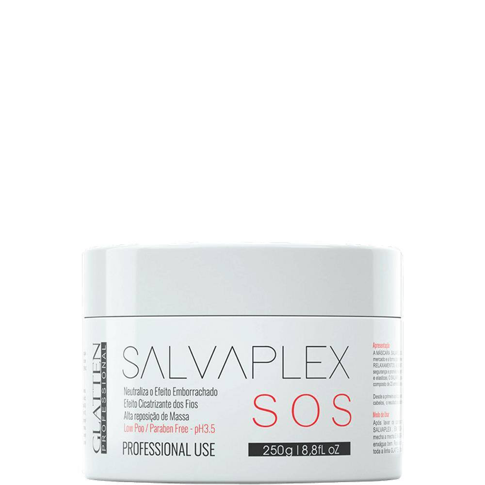 Glatten Professional Salvaplex - Máscara SOS Reconstrutor de Fios 250g | Casas Bahia (BR)
