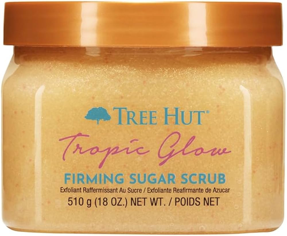 Tree Hut Tropic Glow Shea Sugar Scrub, Exfoliating & Hydrating Body Scrub with Shea Butter, Radia... | Amazon (US)