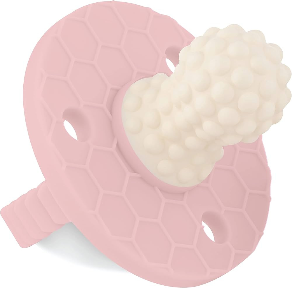 Soothipop Silicone Pacifier Teething Toys for Babies 0-6 Months 12, 18 Months - Pacifier Shaped B... | Amazon (US)