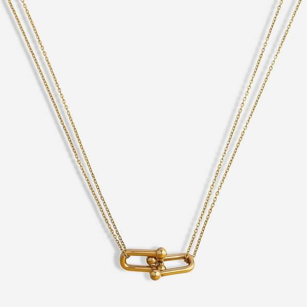 Jayla Link Pendant Necklace | Victoria Emerson