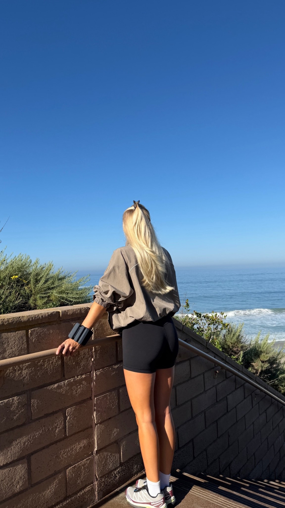 Wearing a small in jacket, 8 in bra, 6 in shorts (6” - black), shoes are tts! #kathleenpost

Spring walking outfit, workout look, personal training outfit, strength training, bump friendly, maternity look



#LTKActive #LTKBump #LTKfitnessgoals