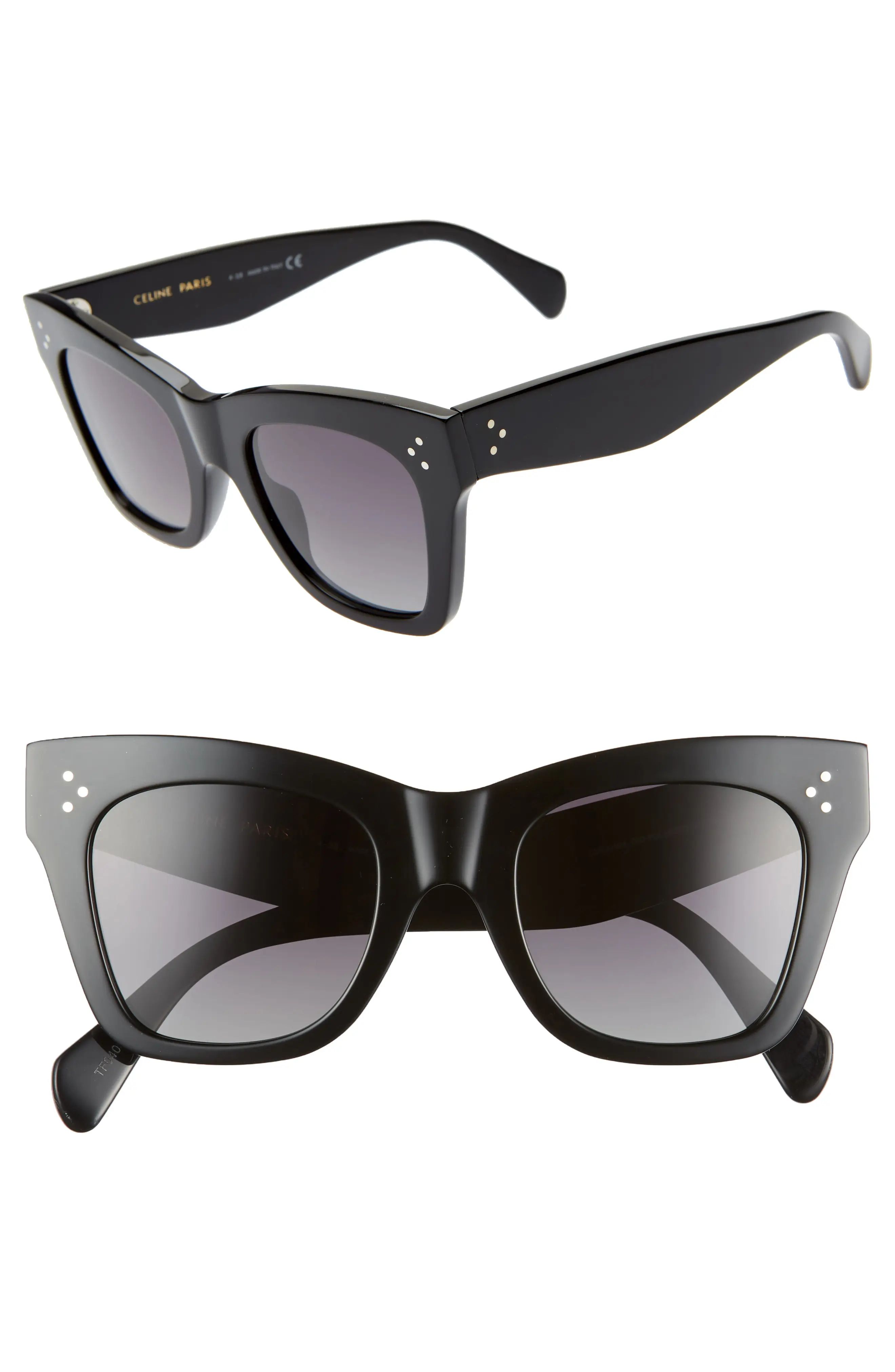 Women's Celine 50Mm Square Sunglasses - | Nordstrom