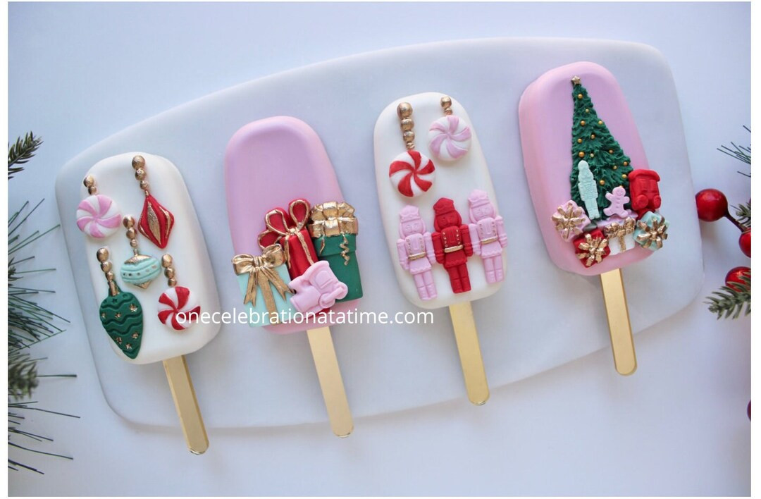 Nutcracker Themed Cakesicles Christmas Cakesicles Cristmas - Etsy | Etsy (US)