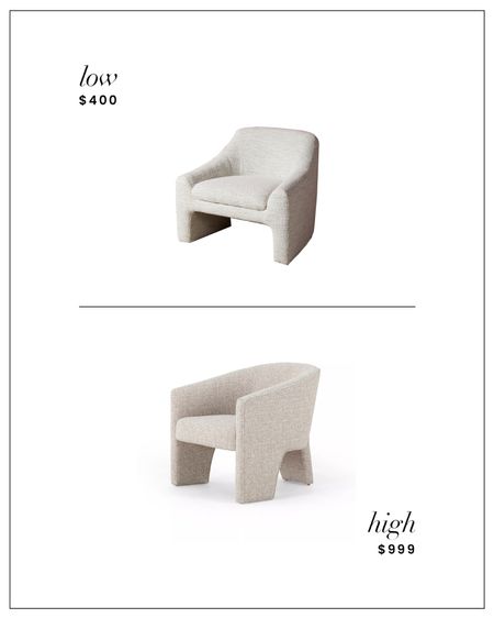 High / Low : Modern Accent Chair 

#LTKhome #LTKstyletip