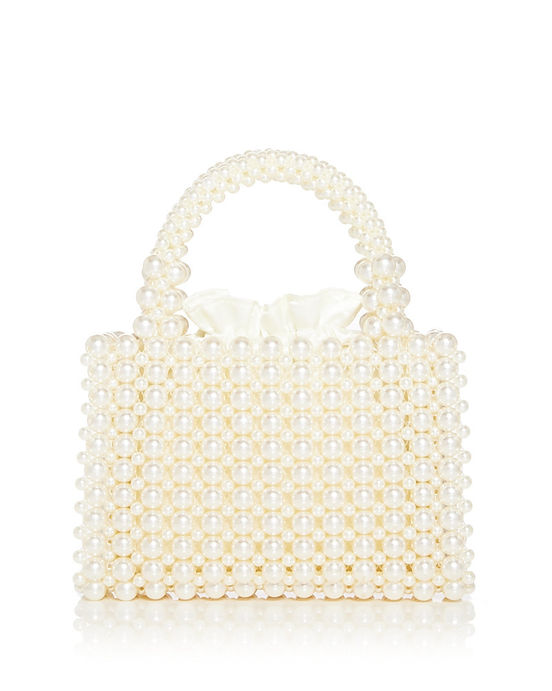 Aqua Beaded Top Handle Bag - Exclusive | Bloomingdale's (US)