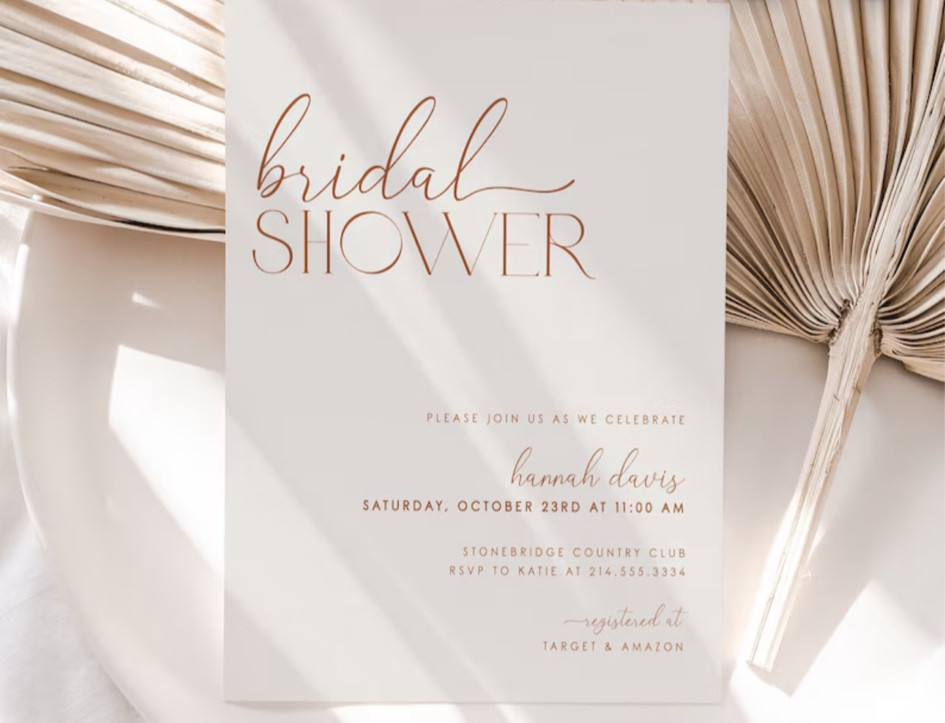 Bridal shower invitation

#LTKWedding