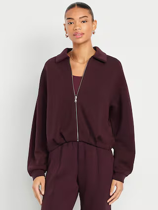 Bounce Fleece Bomber Jacket | Old Navy (US)