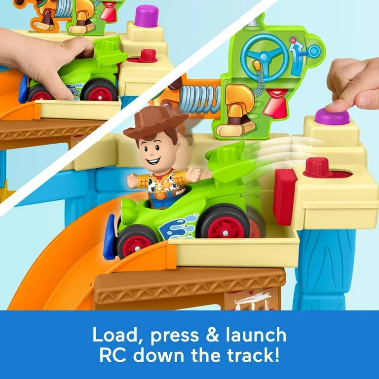 Fisher-Price Little People Disney & Pixar Toy Story Andy's Room Toddler Playset, Woody & RC Vehic... | Walmart (US)