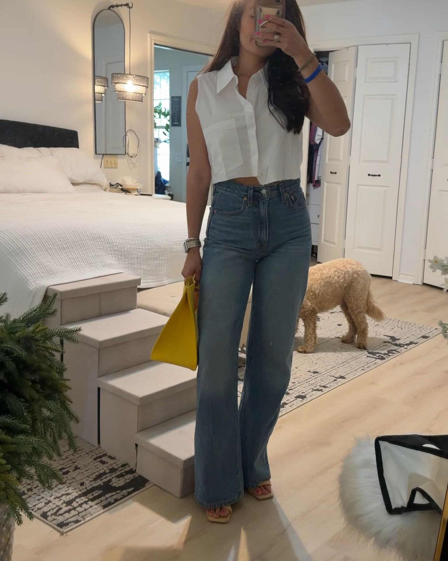 My most Fave denim jeans on repeat!! Wearing size 25 regular

#LTKootd