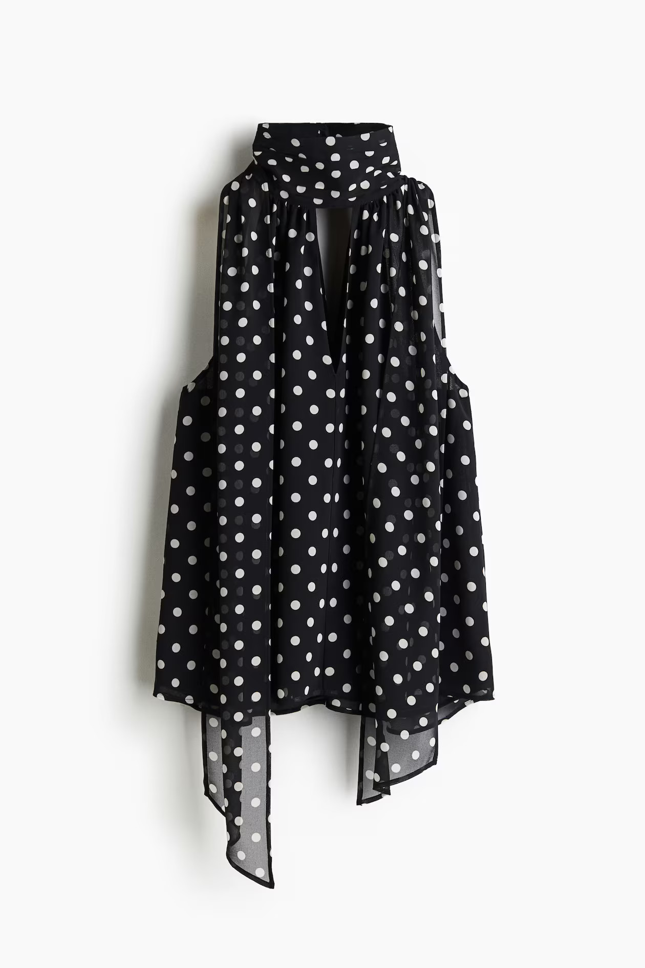 Scarf-collar top | H&M (UK, MY, IN, SG, PH, TW, HK)