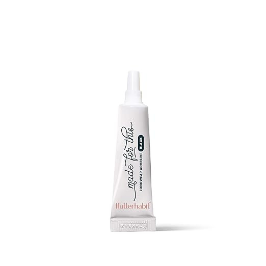 FlutterHabit Made for This Adhesive (3mL), Mini Lash Glue for Eyelash Extensions, All Day Hold fo... | Amazon (US)