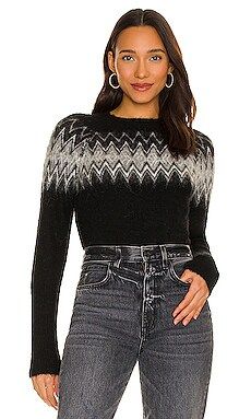 ALLSAINTS Clyde Jumper in Black from Revolve.com | Revolve Clothing (Global)