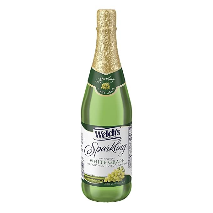 Welch's Sparkling White Grape Cocktail Juice, Non-Alcoholic, 25.4 Fl Oz | Amazon (US)
