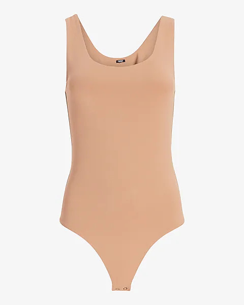 Body Contour High Compression Scoop Neck Bodysuit | Express