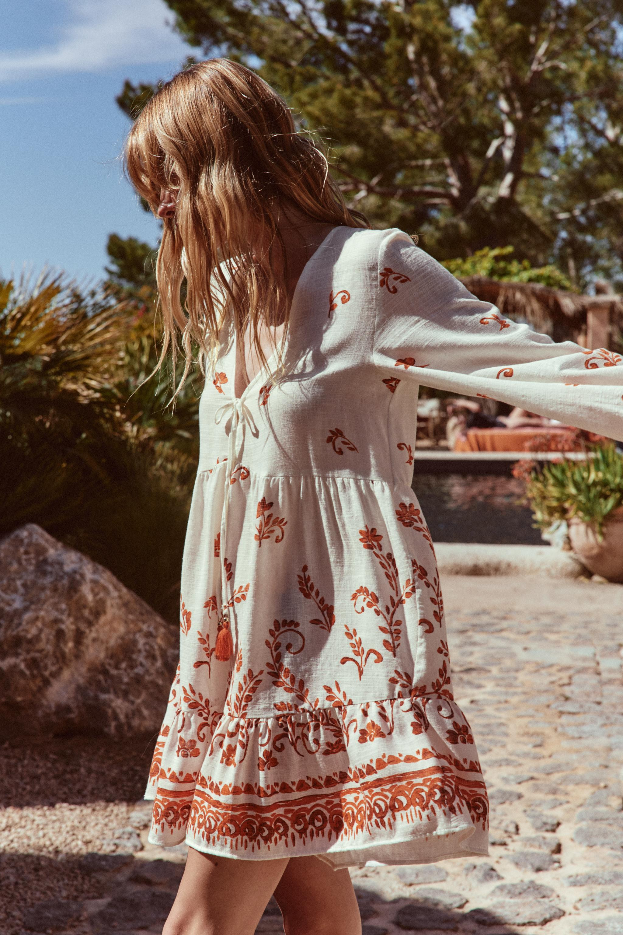 PRINTED MINI DRESS | Zara US