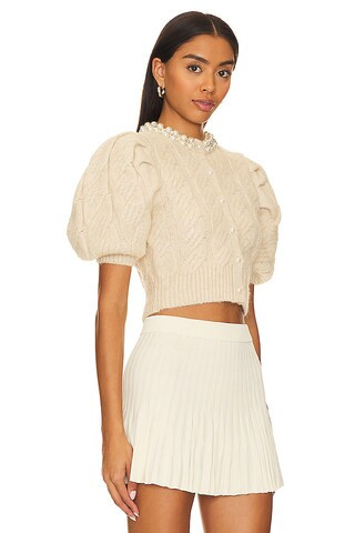 Aitana Sweater in Cream | Revolve Clothing (Global)