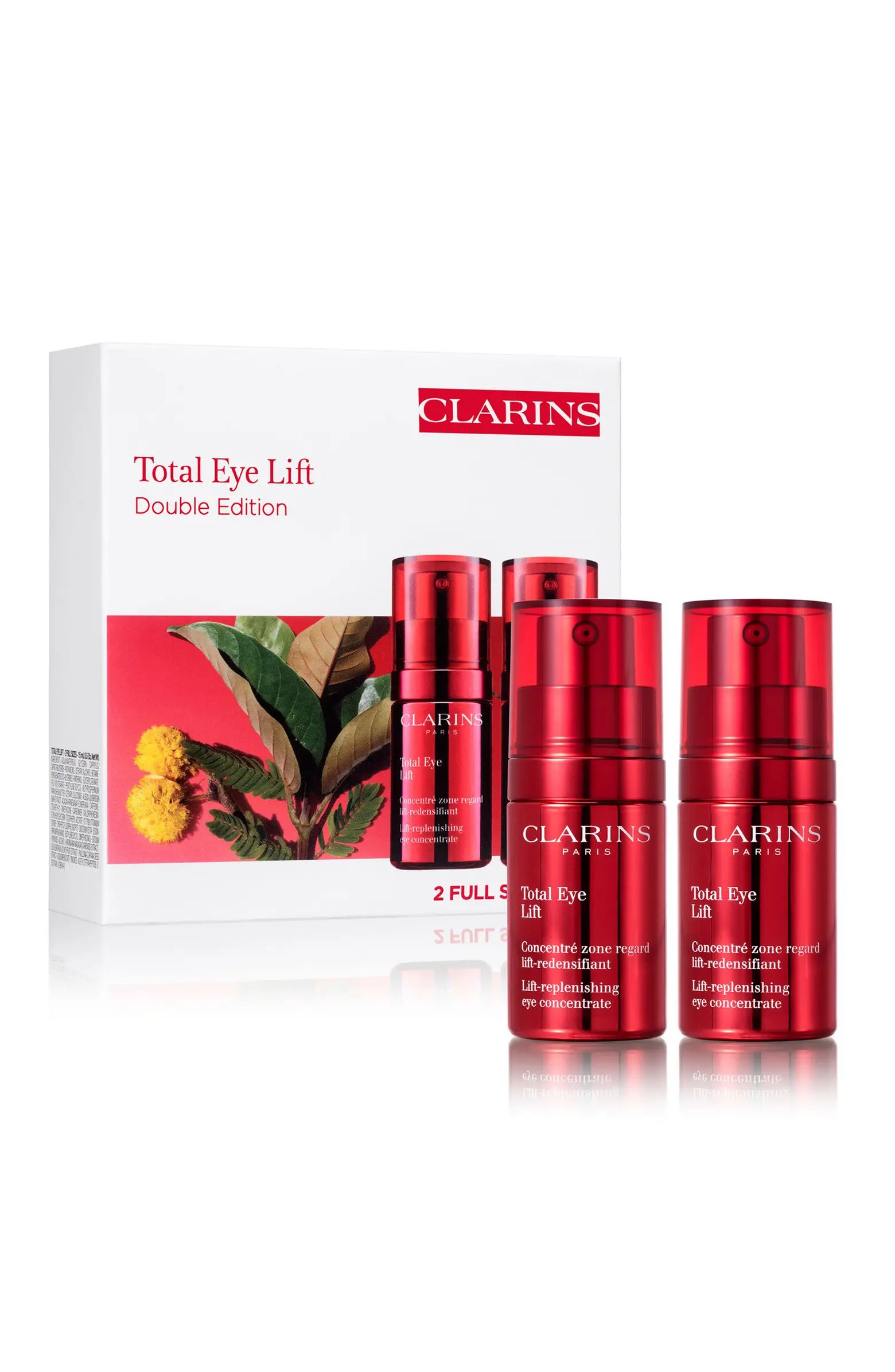 Clarins Total Eye Lift Firming & Smoothing Anti-Aging Eye Cream Duo $184 Value | Nordstrom | Nordstrom