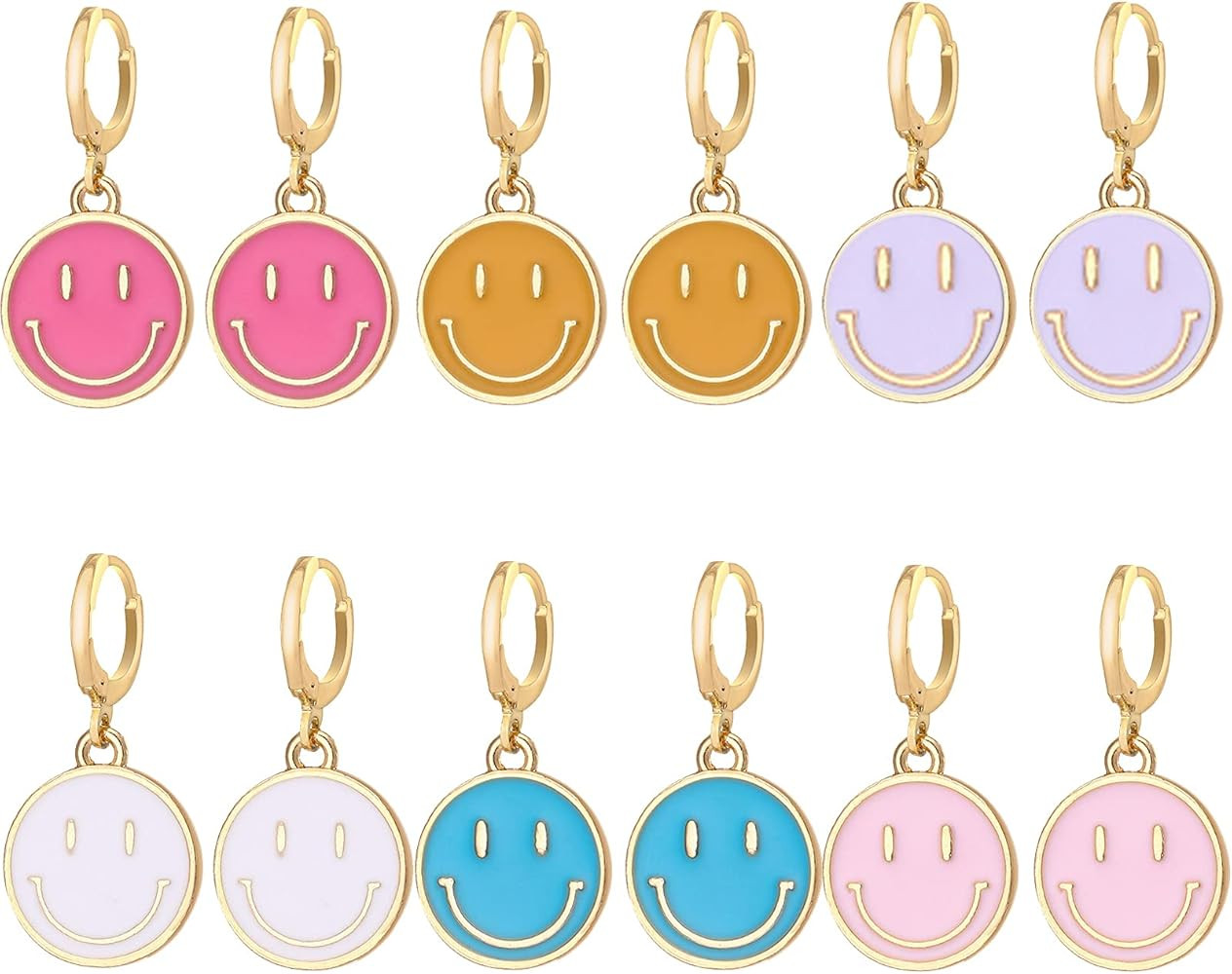 WAINIS Unisex Adults Hoop Earrings | Amazon (US)