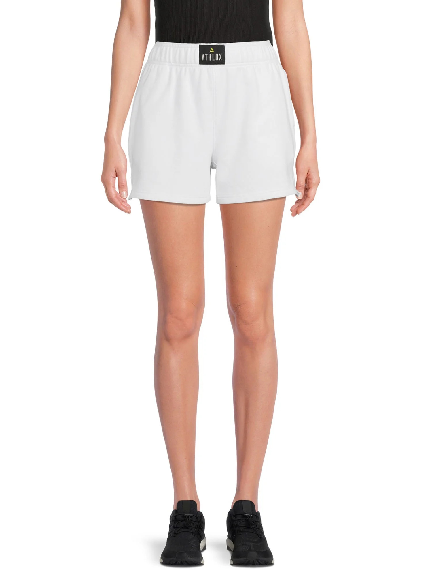 Athlux Women's Active High Waist French Terry Shorts | Walmart (US)