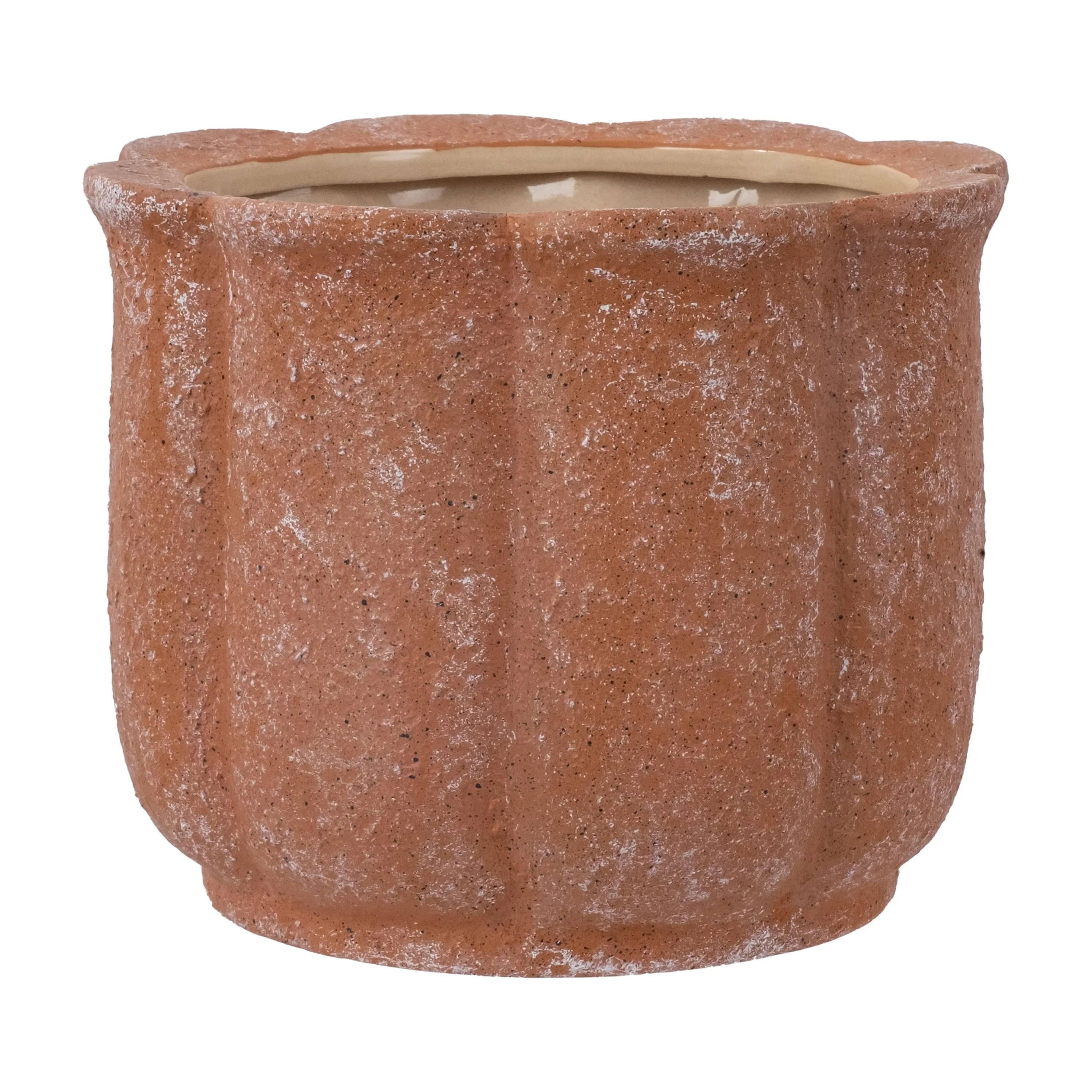 My Texas House 8in Terracotta Flower Planter Pot Ceramic Drainage Hole with Plug Included | Walmart (US)