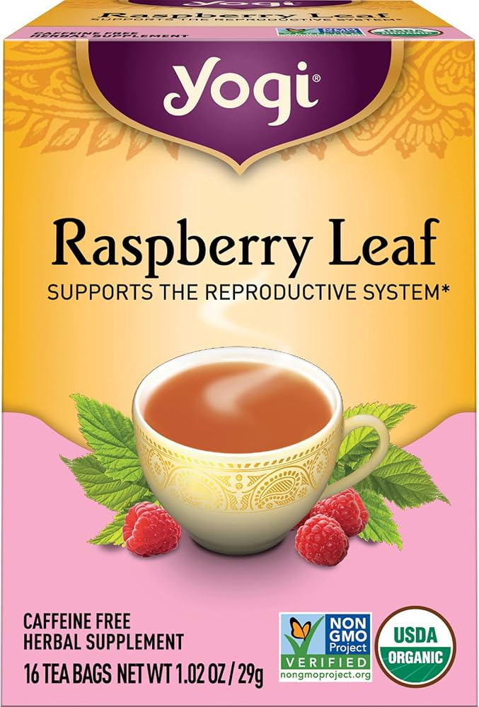 Yogi Tea - Raspberry Leaf Tea (6 Pack) - Supports the Female System - Uterus Support for Pregnanc... | Amazon (US)