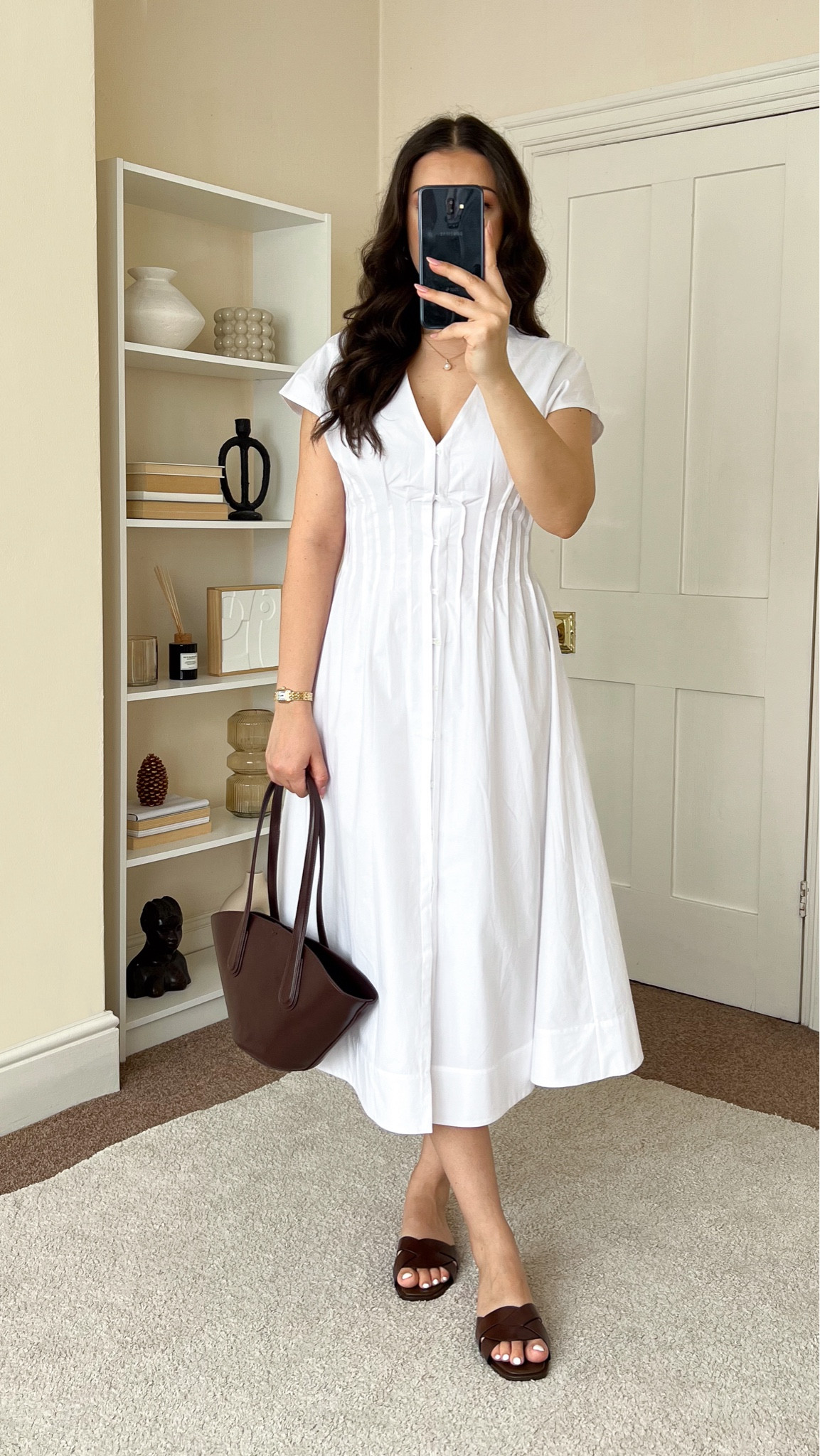 Casual & chic summer dress. Dress is Arket, wearing size UK8. 

#LTKuk #LTKeurope #LTKsummer