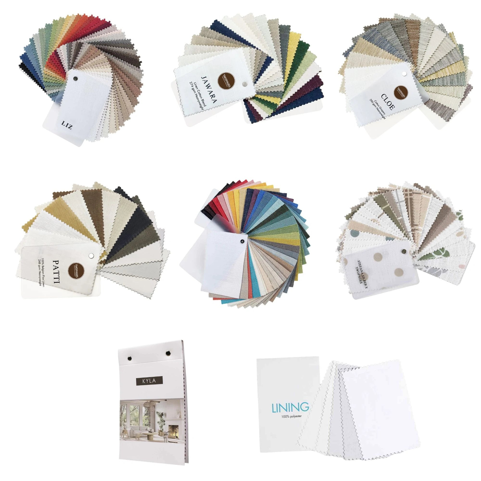 Choose Any 3 Sample Books  for $9 | TWOPAGES