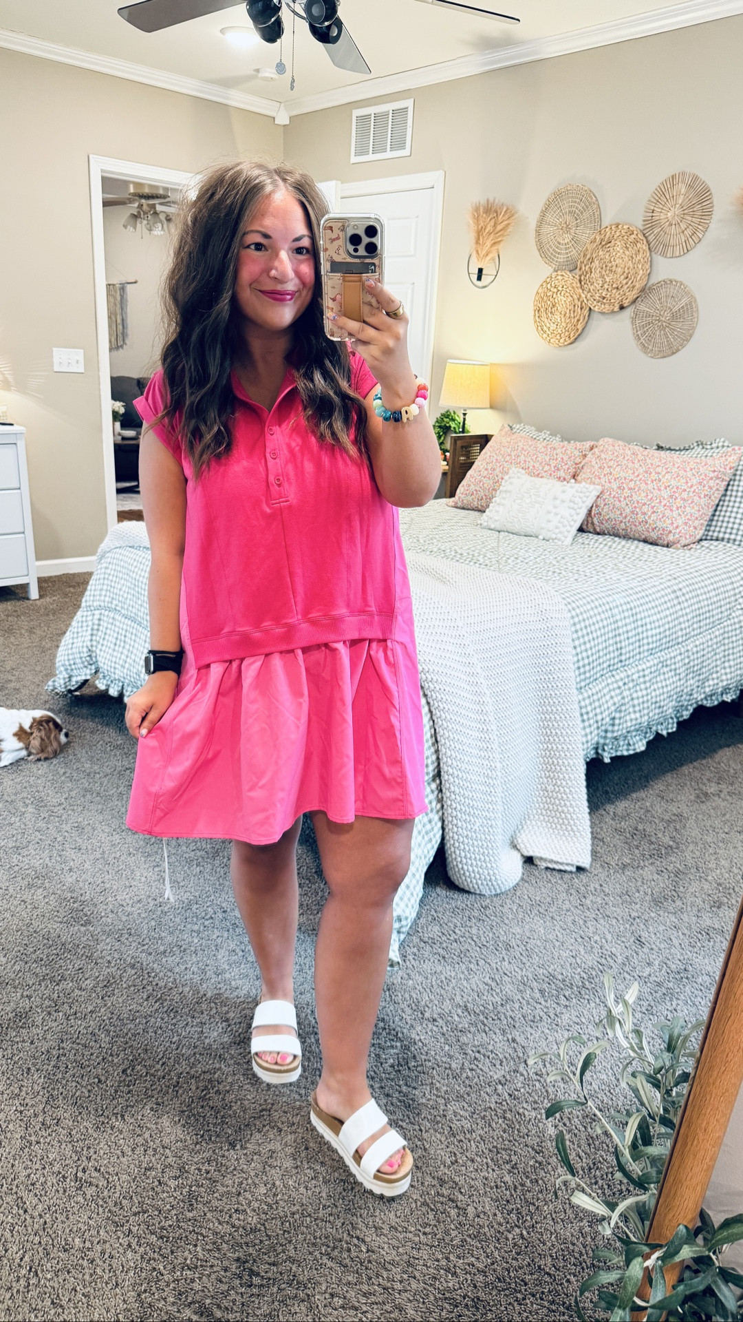 The kind of dress you'll reach for on repeat 🤍✨ Cute, comfortable, & so easy to throw on & go. The oversized fit makes it perfect for casual days, errands, travel, & everything in between!! Just a heads up—it definitely fits oversized! 

 #LTKootd #LTKSeasonal #LTKMidsize