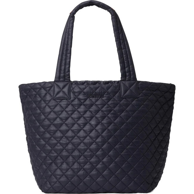 MZ Wallace | Medium Metro Tote Deluxe, Black | Maisonette | Maisonette