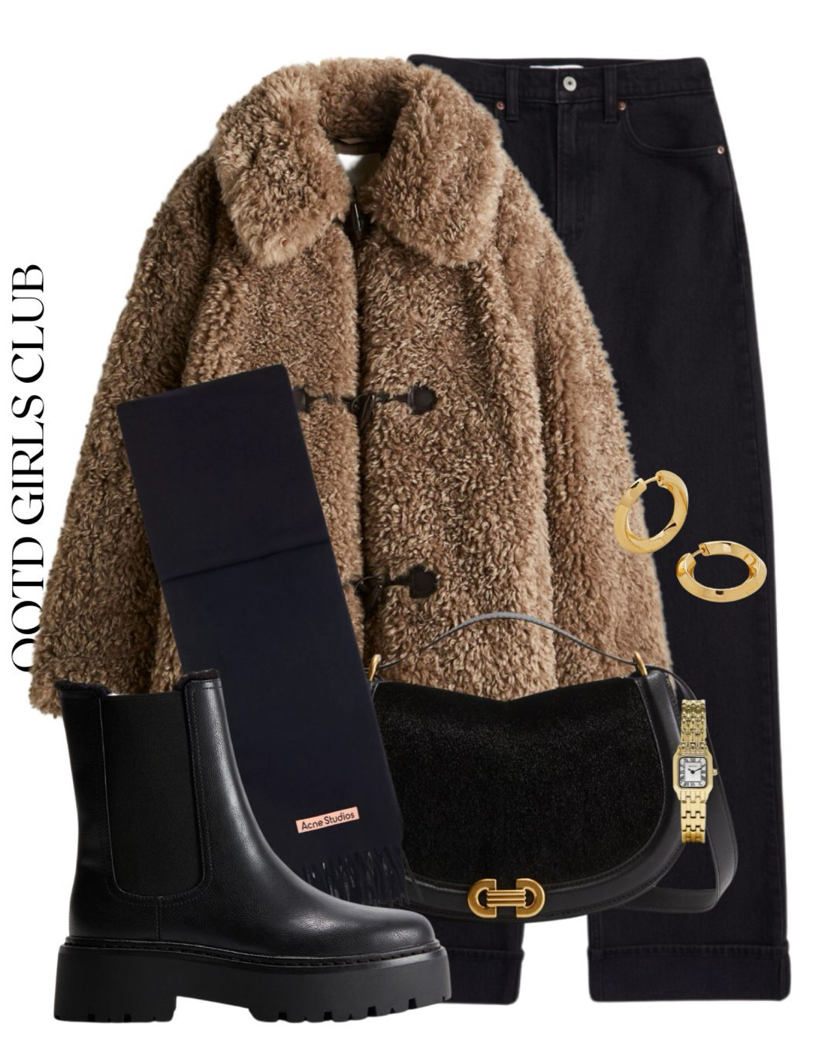 Teddy coats and boots

#LTKeurope #LTKautumn #LTKstyletip