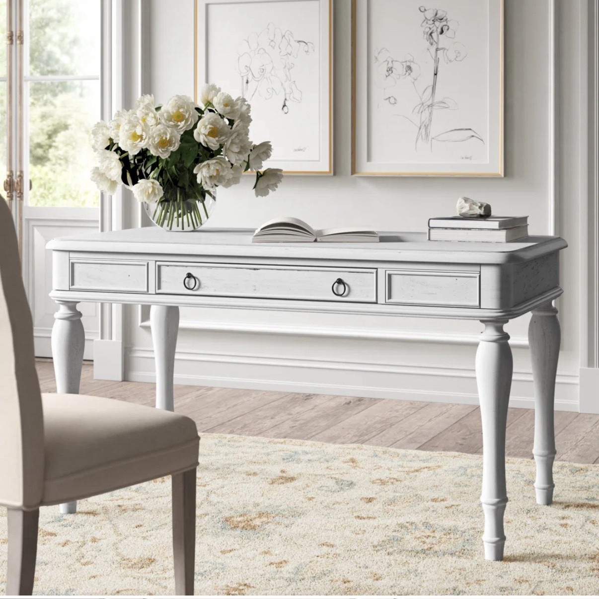 Girly Home office Design 

#LTKHome