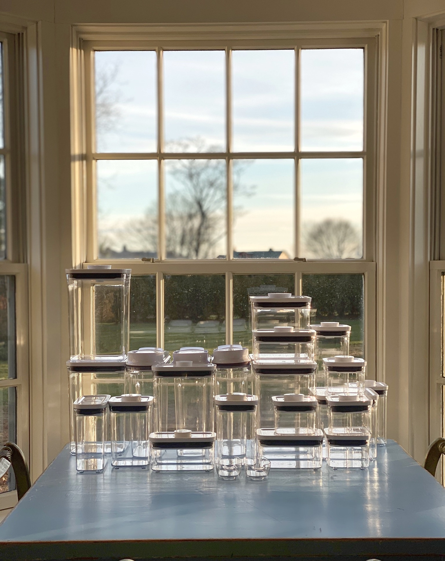 These OXO Pop containers- one of our favorite go-to’s when organizing a pantry. We love how they are slim, easy to clean, and keep dried foods fresh. You can buy them in singles or sets which make it very customizable and easy to add on at any time!

#LTKhome