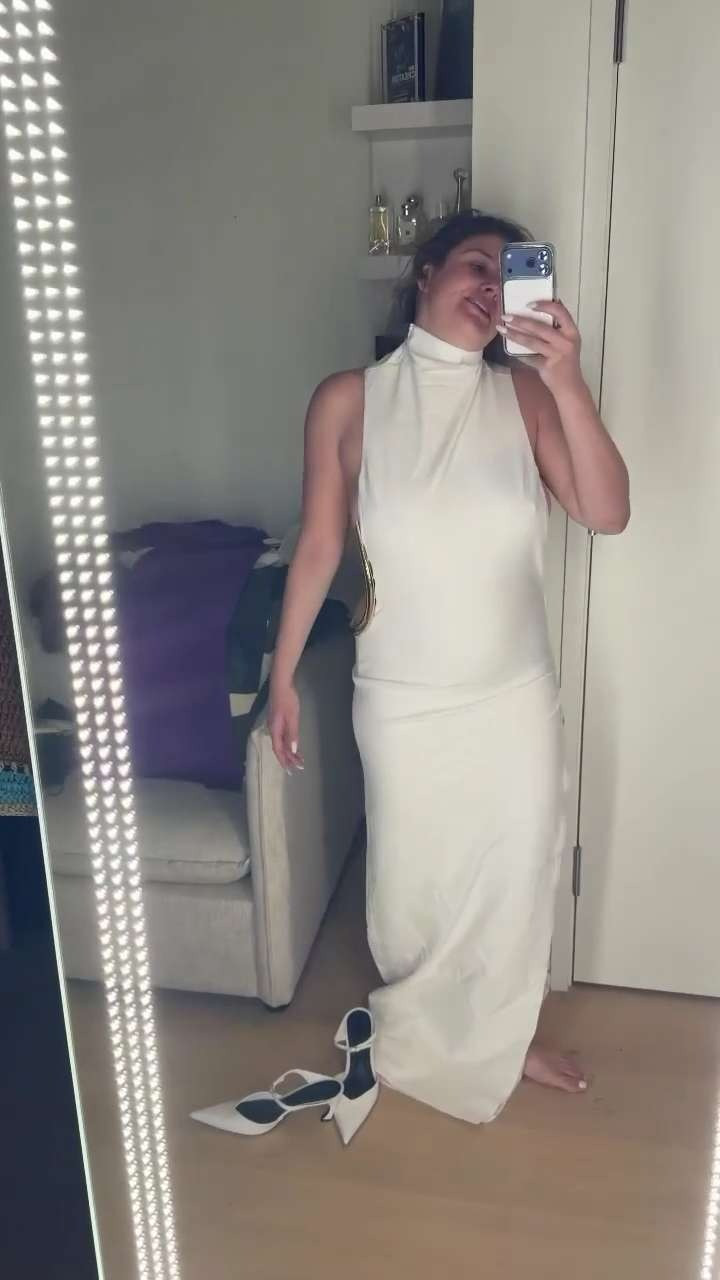 Getting my cloak ready! Sharing similar white high neck dresses. 🤍 

 #LTKgrwm #LTKootd