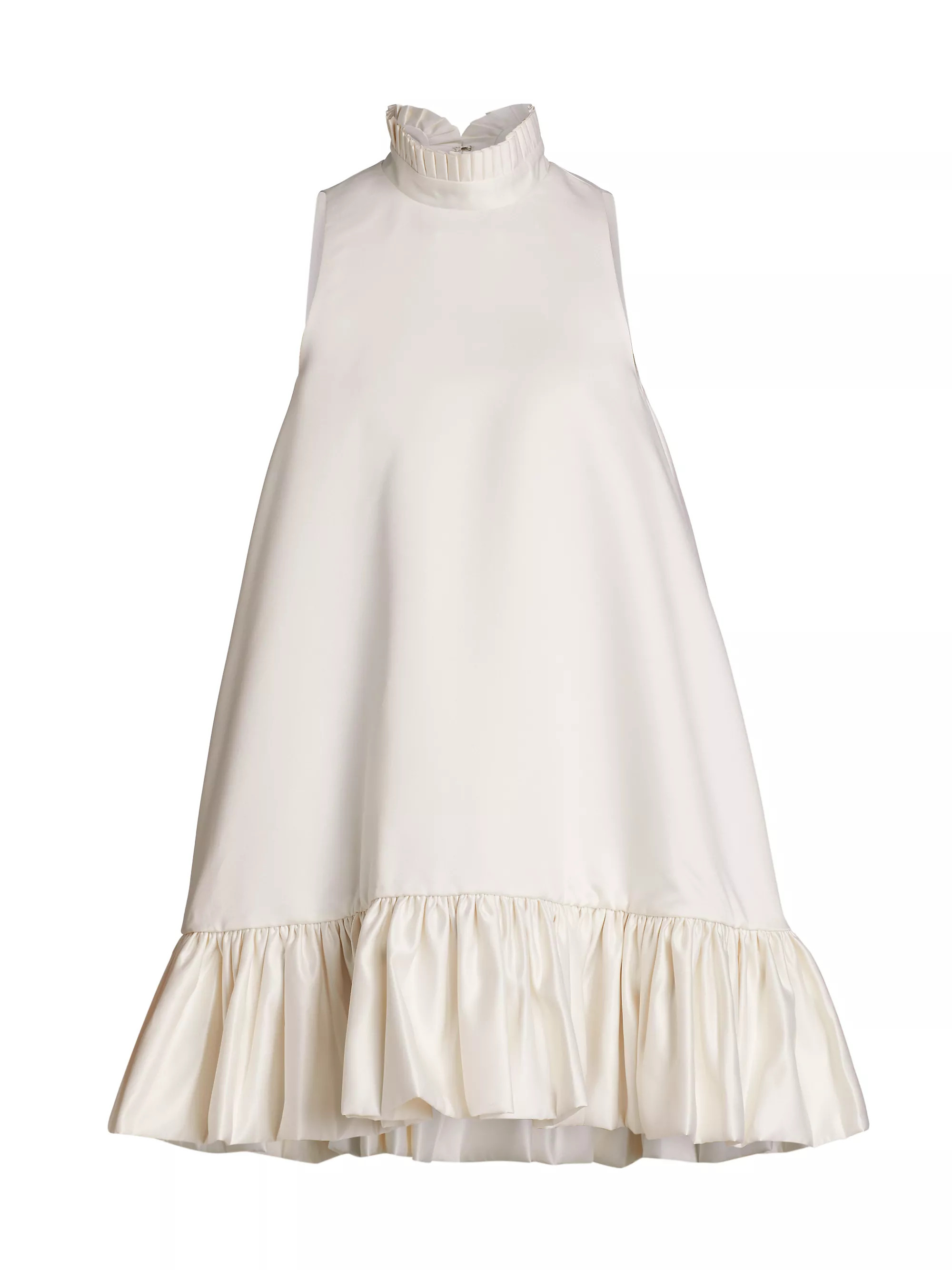 Alcott Silk Trapeze Minidress | Saks Fifth Avenue