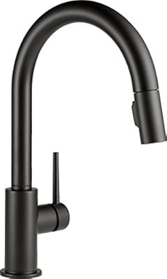 Delta Faucet Trinsic Single-Handle Kitchen Sink Faucet with Pull Down Sprayer and Magnetic Dockin... | Amazon (US)