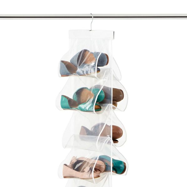 PEVA 18-Pocket Shoe File | The Container Store