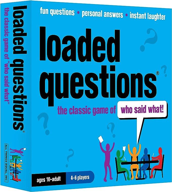 Loaded Questions - The Family/Friends Version of the Classic Game of 'Who Said What' - from All T... | Amazon (US)