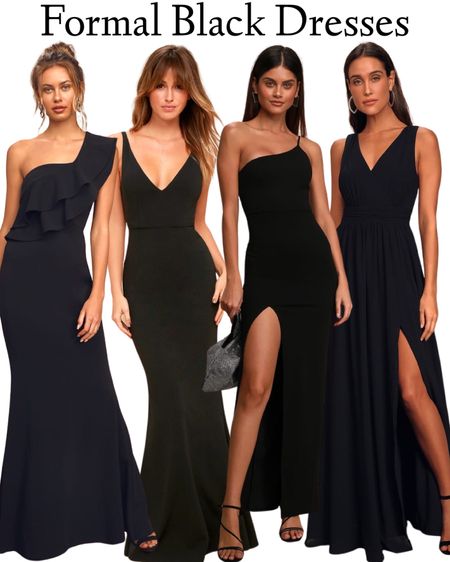 Dramatic black maxi gowns at Lulus. 

Lulus dress. Event dress. Wedding guest gown. Long wedding guest dress. Formal gowns. Black tie dress. Formal wear. Long sleeve dress. Lulus wedding guest dress. Maid of honor dress. Black tie gowns. Bridesmaid dress. Wedding party dress. Bridal party gown. 

#LTKwedding #LTKSeasonal #LTKstyletip